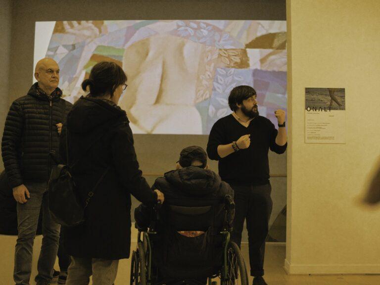 Tanti visitatori per il primo weekend di “Lirismo indifeso” di Franco Onali alla Galleria Comunale d’Arte Contemporanea di Arezzo