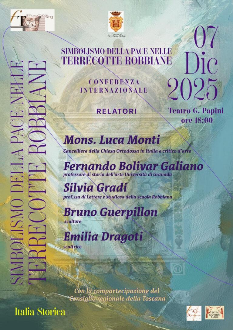 Simbolismo della Pace nelle terrecotte Robbiane (nella ricorrenza dei 500 anni dalla morte di Andrea della Robbia (1525–2025)