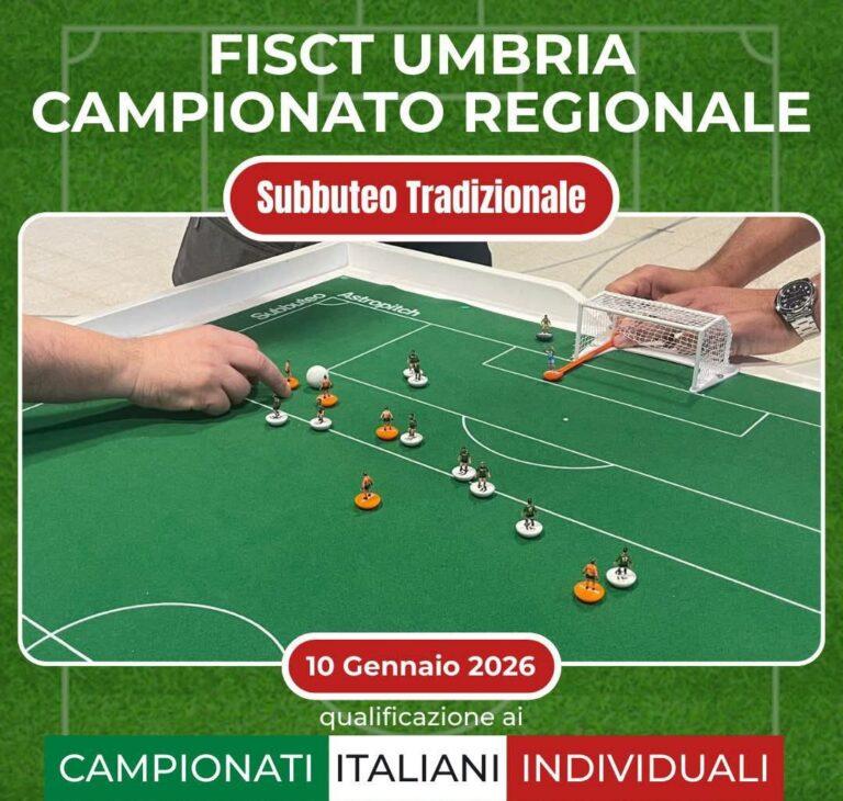 Perotti a Perugia per il Campionato Regionale FISCT Umbria di Subbuteo