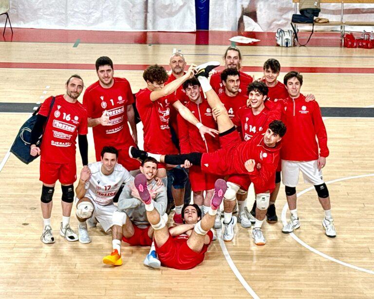 Pallavolo serie C/M: Città di Castello, tre punti pesanti, nella prima gara del 2026