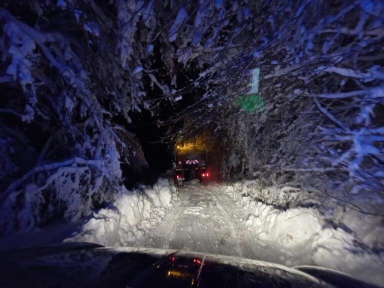 Squadre operative del Comune impegnate in tutto il territorio a causa della neve nel giorno dell’Epifania