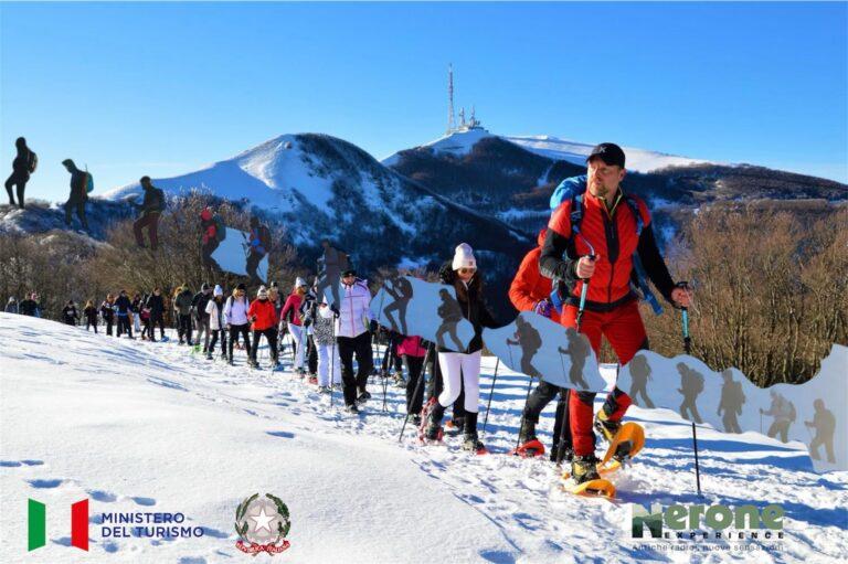 Sabato 10 gennaio Nerone Experience presenta la “Ciaspolenta” per scoprire il Monte Nerone