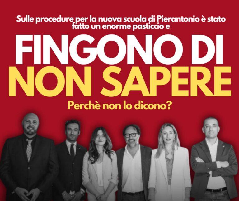 Pierantonio, procedure nuovo polo scolastico: “Un brutto pasticcio”. Il PD  presenta interrogazione