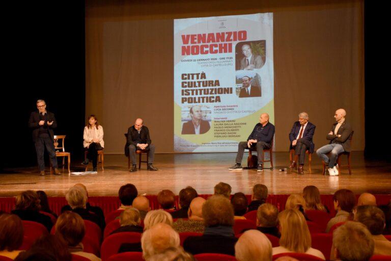 Il tributo della città a Venanzio “Gabrio” Nocchi a distanza di sette mesi dalla scomparsa