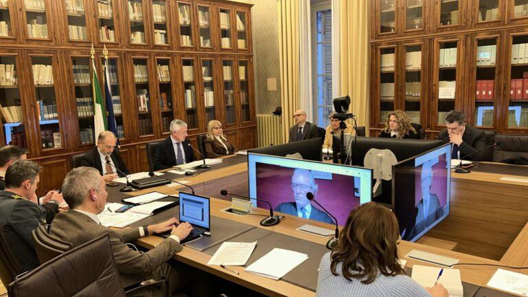 PERUGIA, riunione del Comitato Provinciale per l’Ordine e la Sicurezza Pubblica relativa alla direttiva del Ministro dell’Interno in merito ai controlli sui locali pubblici a seguito dei fatti occorsi a Crans Montana in Svizzera