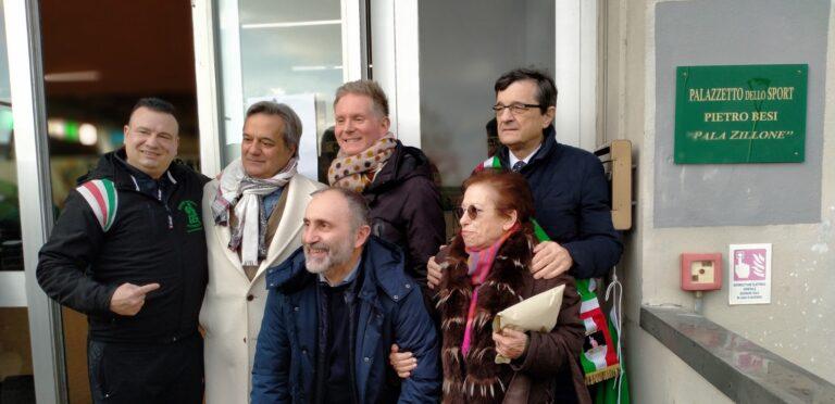 Sansepolcro: il Palazzetto dello Sport dedicato a Pietro Besi, lo storico “Zillone”
