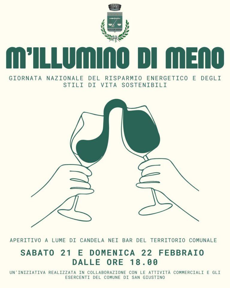 San Giustino: M’Illumino di Meno 2026, il 16 febbraio torna la giornata del risparmio energetico