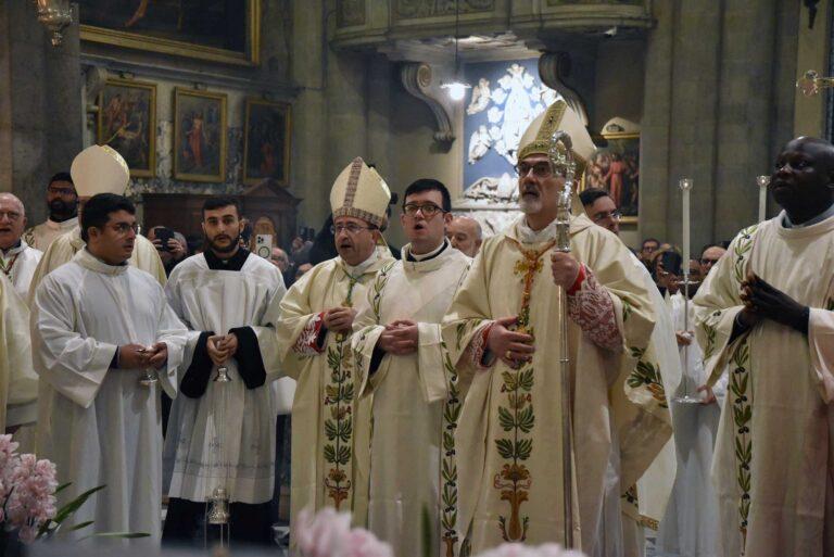 Arezzo celebra la Madonna del Conforto, Pizzaballa: “Andare oltre lo sguardo sulle macerie”