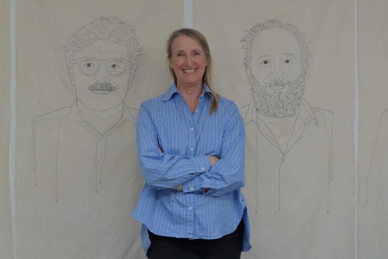 Casermarcheologica inaugura Trame di Comunità, l’installazione site-specific di Lucy Orta che inaugurerà