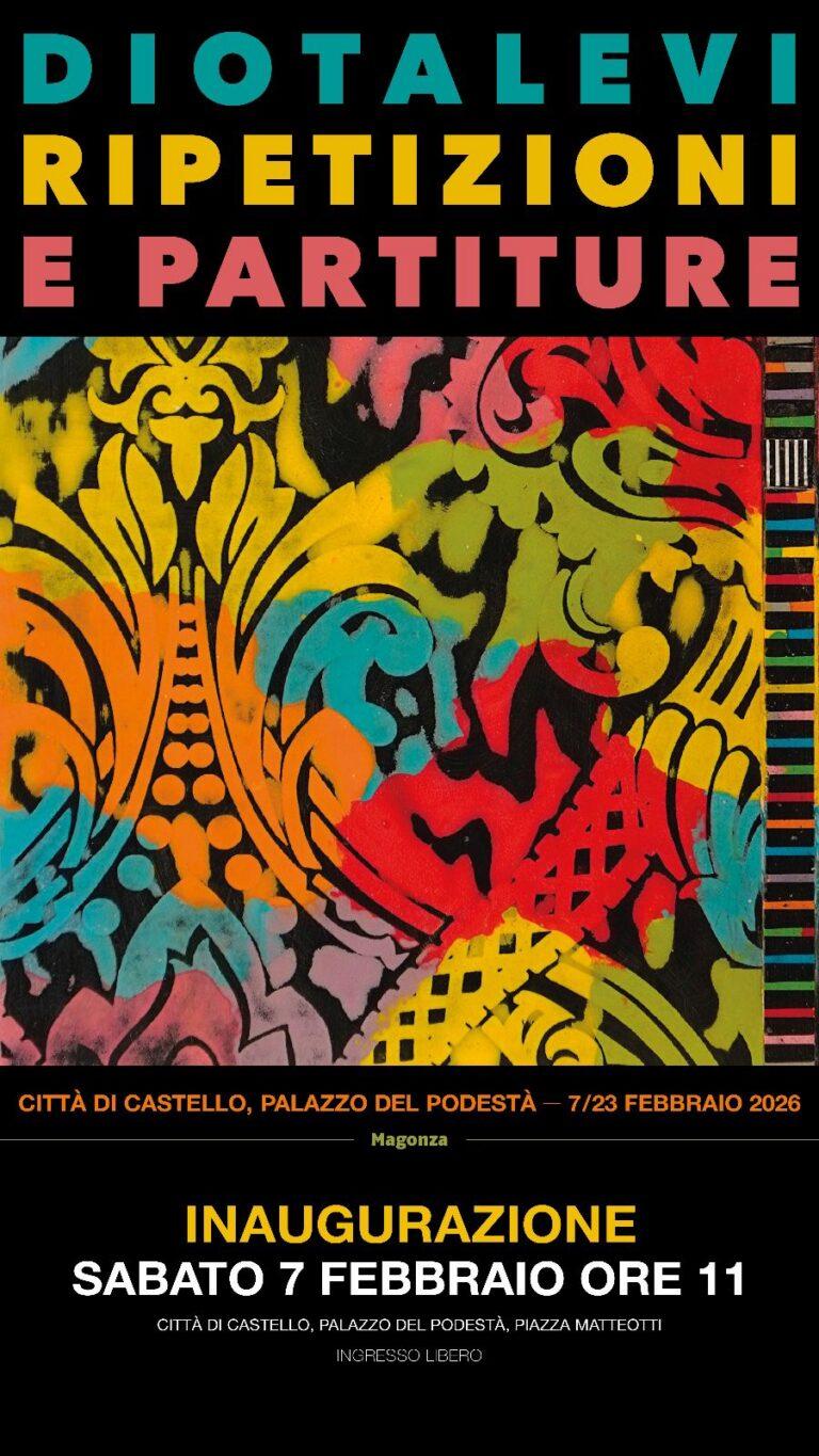 Mario Diotalevi: “Ripetizioni e partiture” a Palazzo del Podestà
