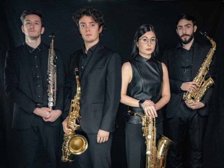 Città di Castello, doppio quartetto di sassofoni per “Gli Arnesi della Musica”