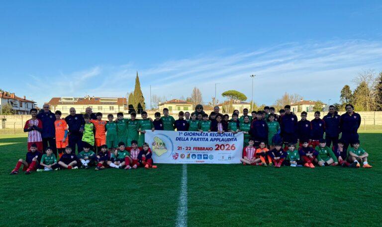 “La partita applaudita” allo Stadio Bernicchi: protagonisti i ragazzi e… i genitori