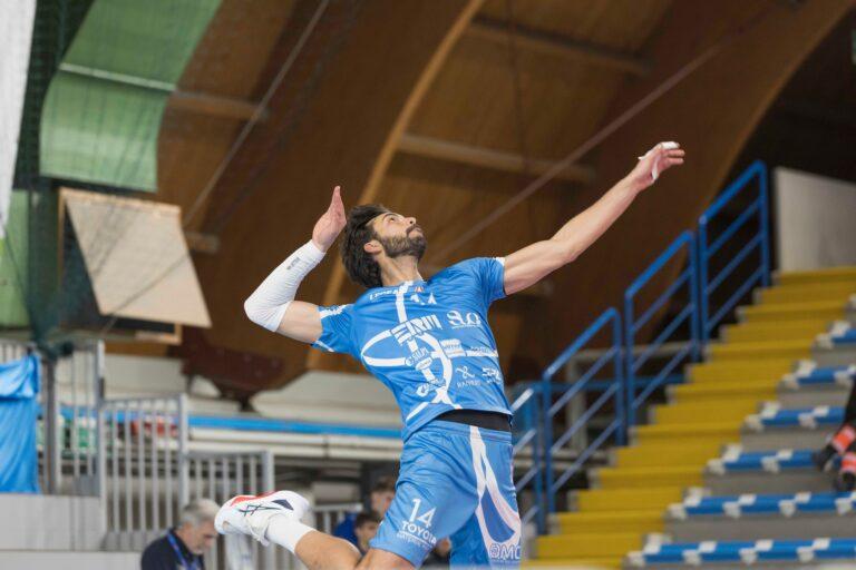 Pallavolo Altotevere, 1000 attacchi vincenti in A3 superati da un Cappelletti in palla