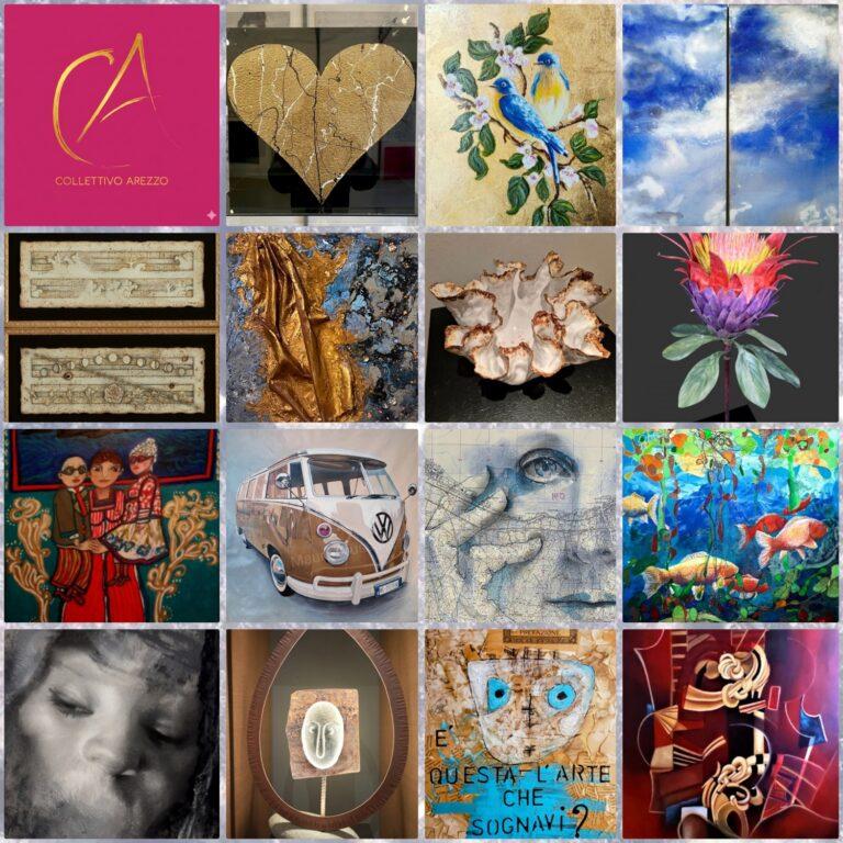 Il Collettivo Arezzo presente a ExpoArte “Città di Montichiari”