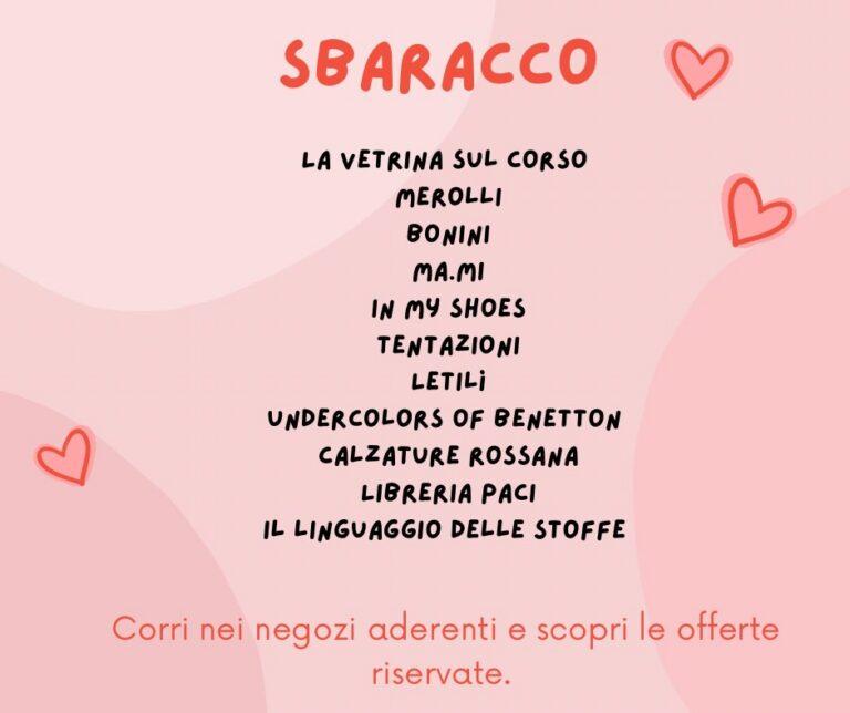 Torna lo Sbaracco nel cuore di Città di Castello: tre giorni di occasioni imperdibili, sconti speciali e promozioni nei negozi del centro storico