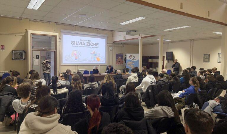 Incontro con Silvia Ziche al Polo Franchetti-Salviani: fumetto e scuola protagonisti a Città di Castello