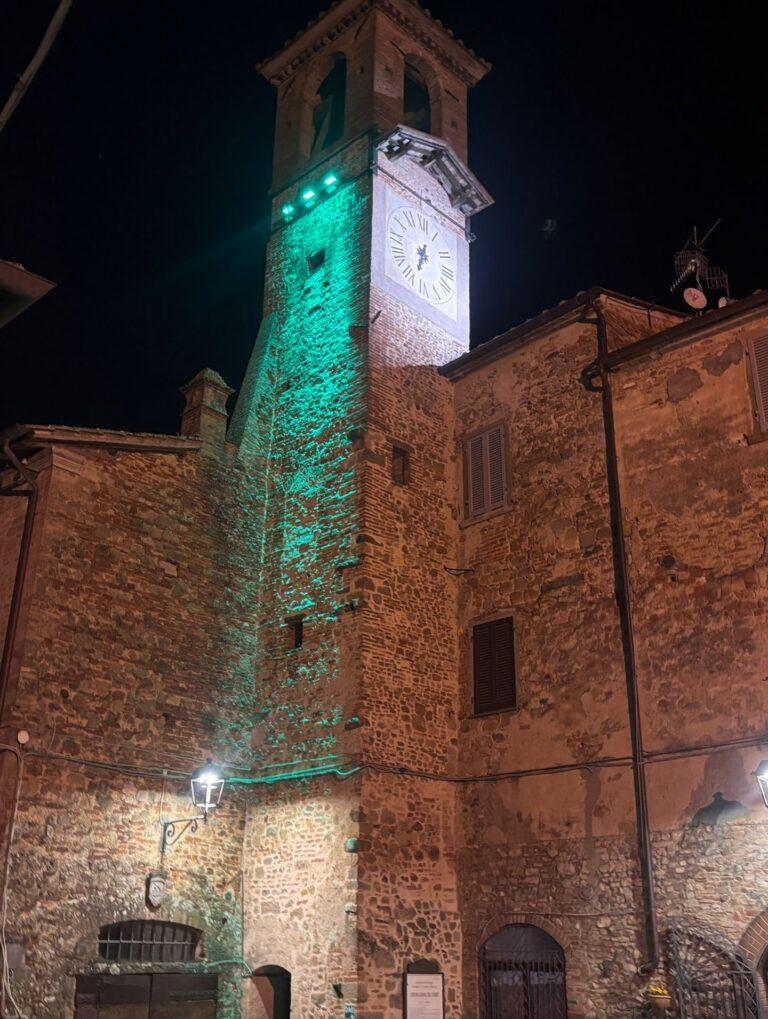 Citerna si illumina di verde per la Giornata Internazionale delle Malattie Rare