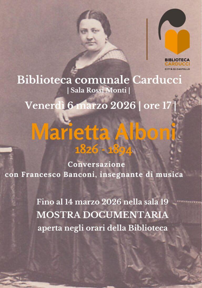 Città di Castello celebra i 200 anni dalla nascita di Marietta Alboni, grande contralto dell’Ottocento