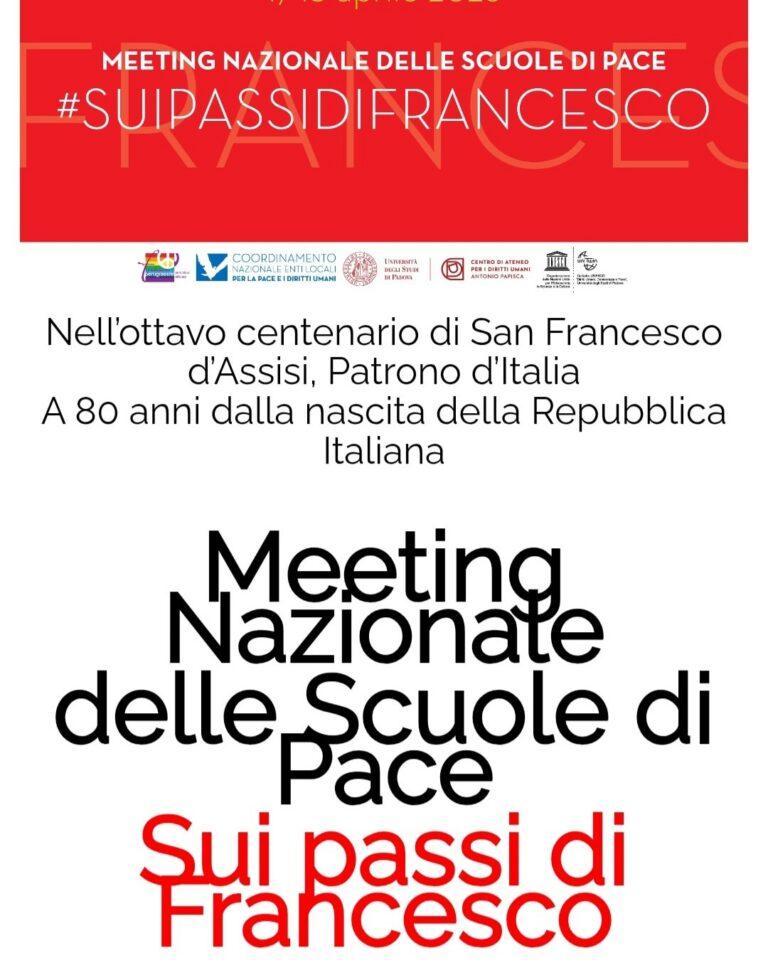 Pullman gratuito per Assisi il 18 aprile: adesioni al Meeting Nazionale delle Scuole di Pace