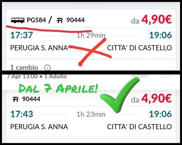Dal 7 aprile torna la corsa diretta Perugia Sant’Anna – Città di Castello delle 17.43