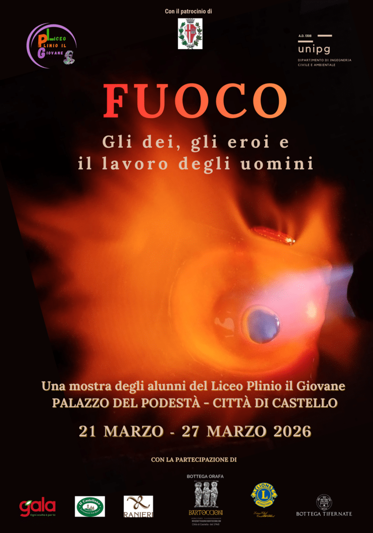 “Fuoco: gli dei, gli eroi e il lavoro degli uomini”, la mostra degli studenti del Liceo Plinio il Giovane