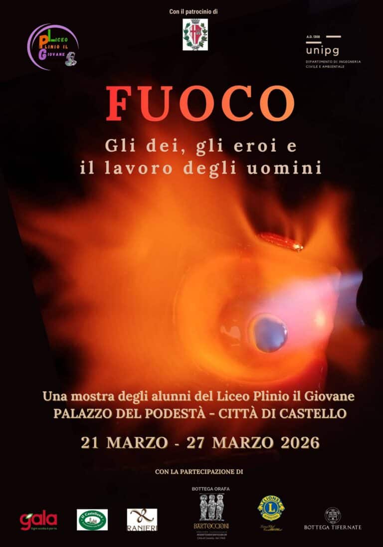 “Fuoco. Gli dèi, gli eroi e il lavoro degli uomini”: al Palazzo del Podestà la mostra degli studenti del Plinio