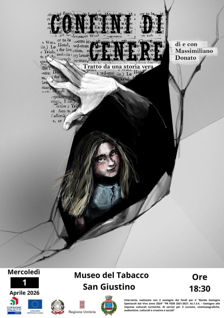 “Confini di cenere” a San Giustino: teatro e riflessione su giustizia e violenza sui minori