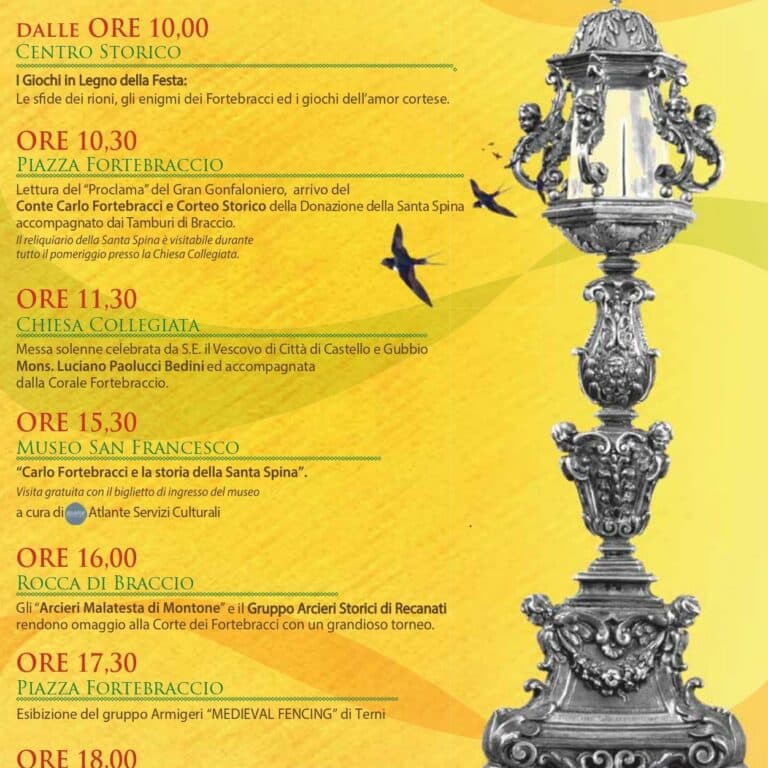 Montone torna al 1473: rivive la Donazione della Santa Spina