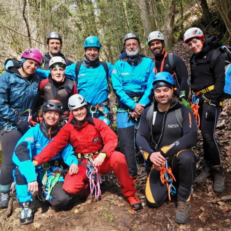 Torrentismo a Roccagelli: il CAI Città di Castello protagonista tra sport e natura