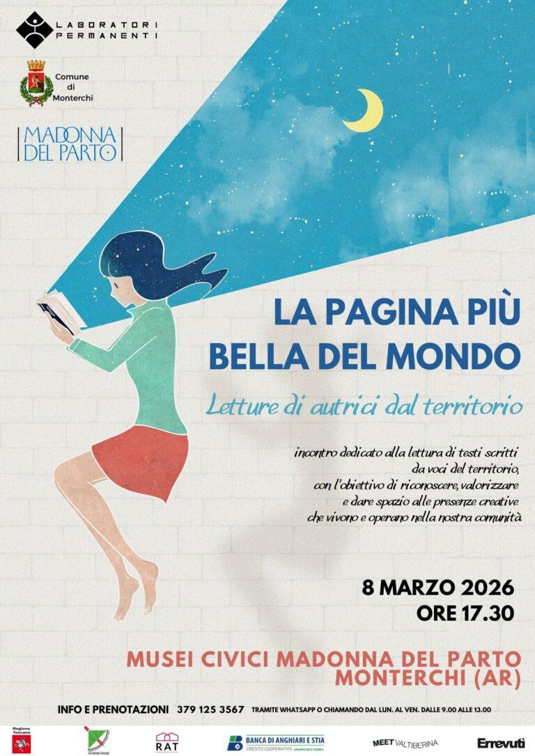 La pagina più bella del mondo: letture di autrici dal territorio