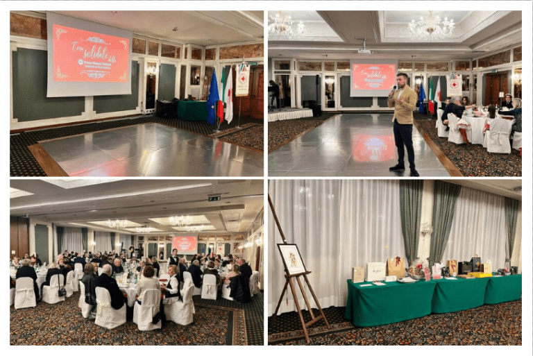 Sansepolcro, grande partecipazione alla Charity Dinner della Croce Rossa