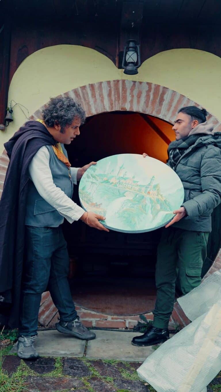 L’arte del tifernate Marco Manni sbarca in Abruzzo: mostra alla Contea Gentile