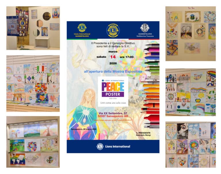 Orgoglio e creatività: gli studenti premiati al concorso “Un Poster per la Pace” di Lions International