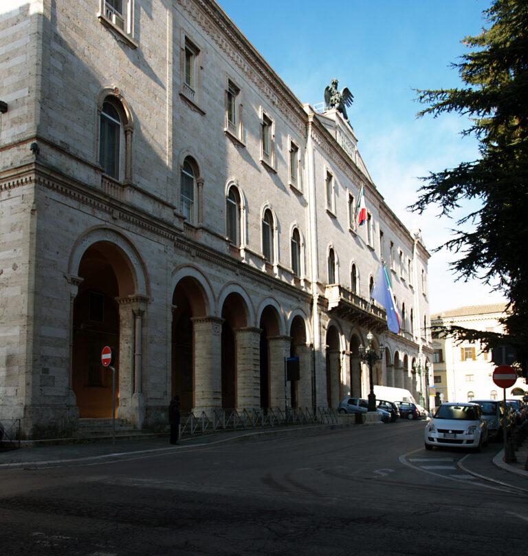 Perugia, aperto al pubblico il 21 e 22 marzo il Palazzo della Prefettura e della Provincia