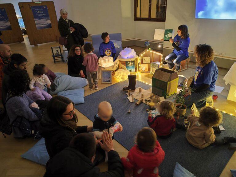 Città di Castello, grande partecipazione a “Aspettando la notte dei Racconti” con le famiglie dei nidi comunali