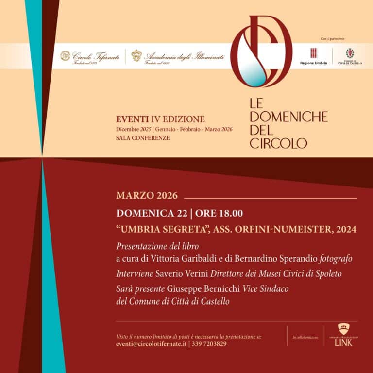“Umbria Segreta”, al Circolo Tifernate la presentazione del libro