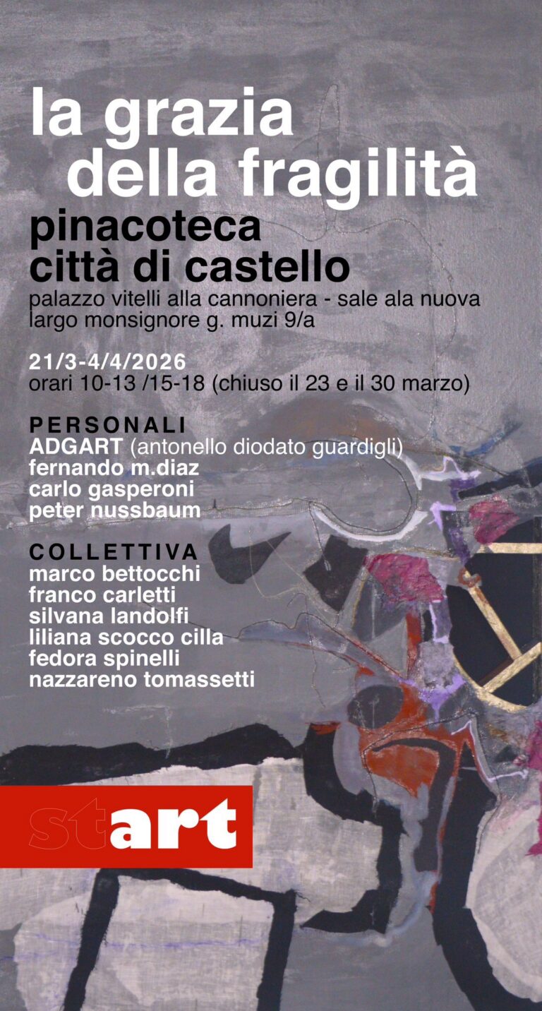 “La grazia della fragilità”: alla Pinacoteca di Città di Castello la mostra di arte contemporanea