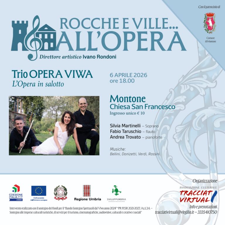 “Rocche e Ville all’Opera”, riparte la stagione: concerti tra arte e paesaggio in tutta l’Umbria
