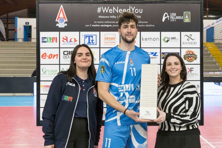 Pallavolo Altotevere ai quarti, Compagnoni trascina la squadra: “Siamo stati solidi nei momenti difficili”