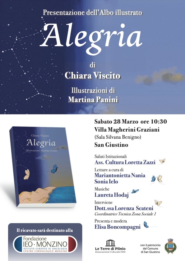 “Alegria”, l’albo illustrato di Chiara Viscito e Martina Panini diventa progetto solidale a San Giustino