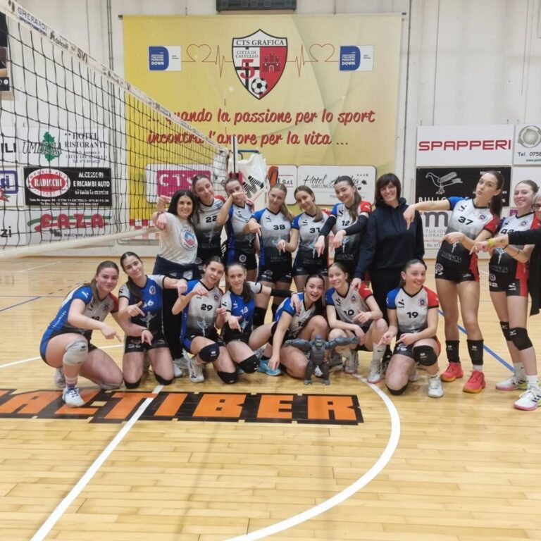 Tiber Volley, vittoria nei quarti U16: Volley in the Valley vola tra le migliori quattro dell’Umbria