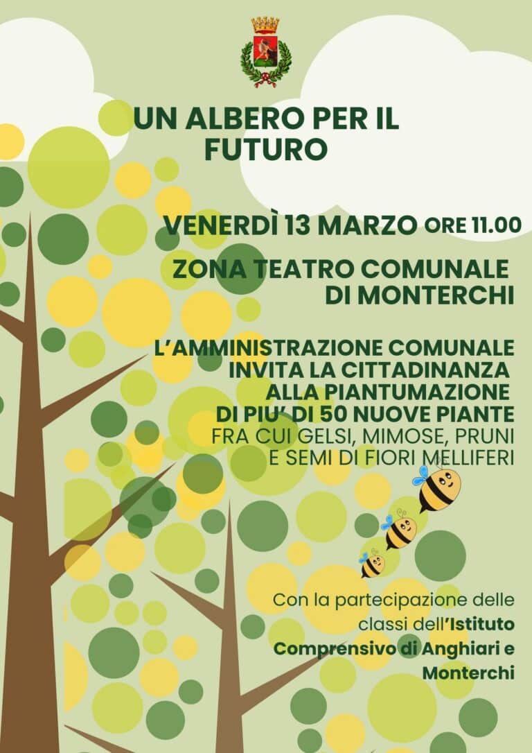 Monterchi, “Un albero per il futuro”: piantumazione di oltre 50 nuove piante