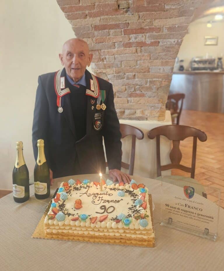 Niente regali per i 90 anni: il gesto solidale del cavalier Franco Masini