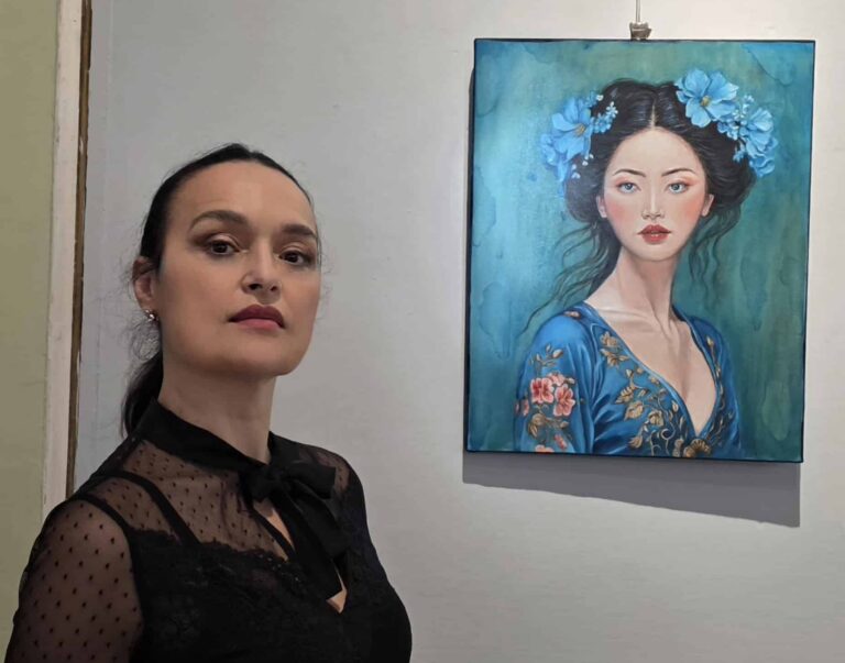 Venezia, successo di Moira Lena Tassi a Palazzo Pisani Revedin: un ponte artistico tra Umbria e Francia