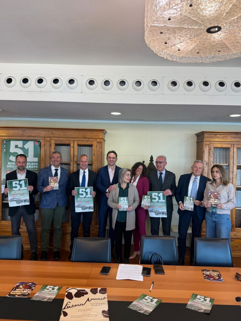 Anghiari, presentata la 51ª Mostra Mercato dell’Artigianato della Valtiberina Toscana