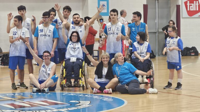 Città di Castello – Tiferno Pallacanestro, quarto posto alle finali regionali Baskin: “Campioni nello spirito”