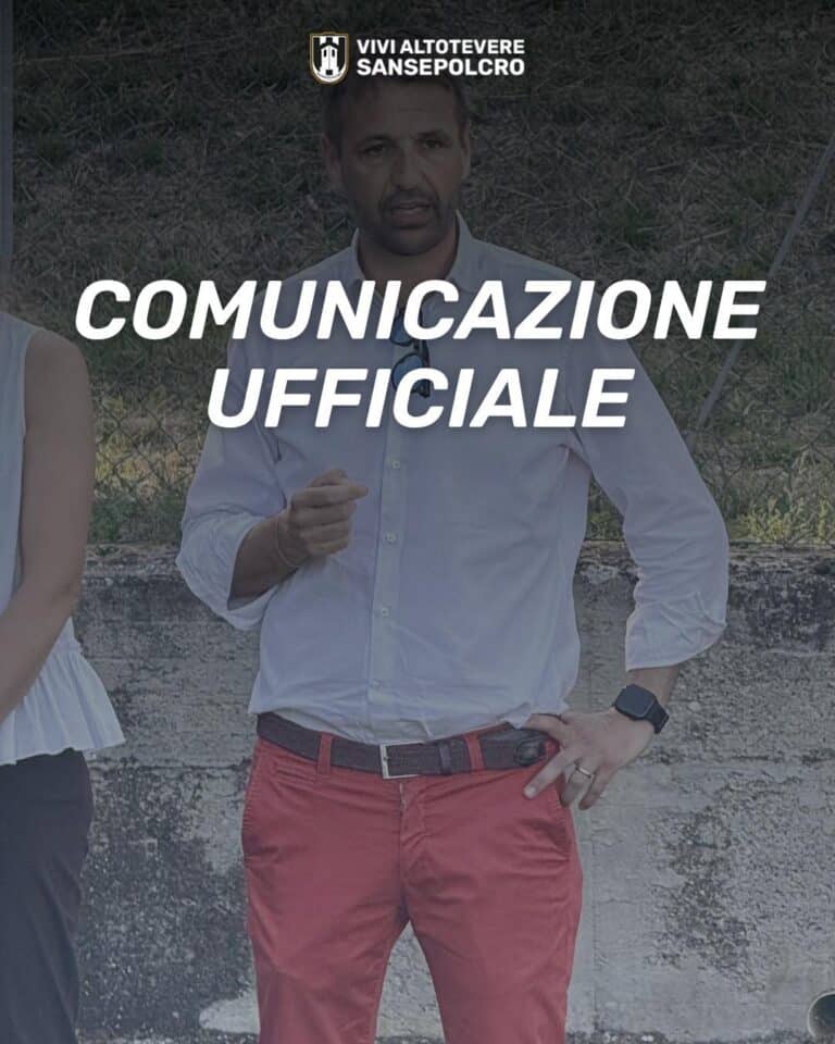 Vivi Altotevere Sansepolcro, ufficiale l’addio a Farinelli: “Grazie per professionalità e impegno”