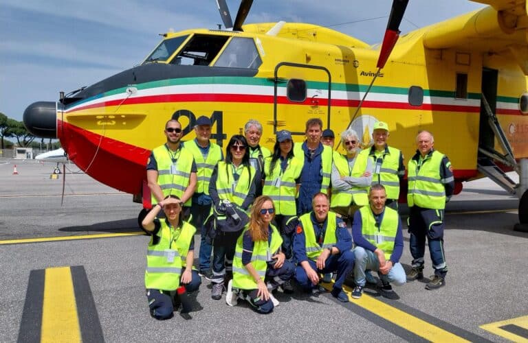 Protezione Civile Città di Castello in visita a Ciampino: giornata formativa con AVINCIS