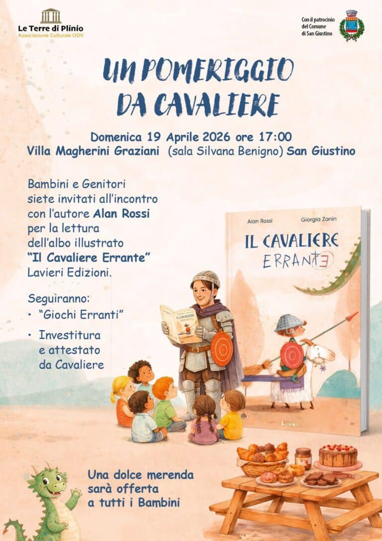 Il Cavaliere Errante: Alan Rossi racconta la scuola come avventura – evento a San Giustino
