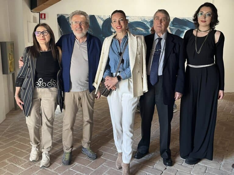 Inaugurata alla Rocca la mostra di Angelo Molinari: “La pittura come pensiero e rappresentazione”